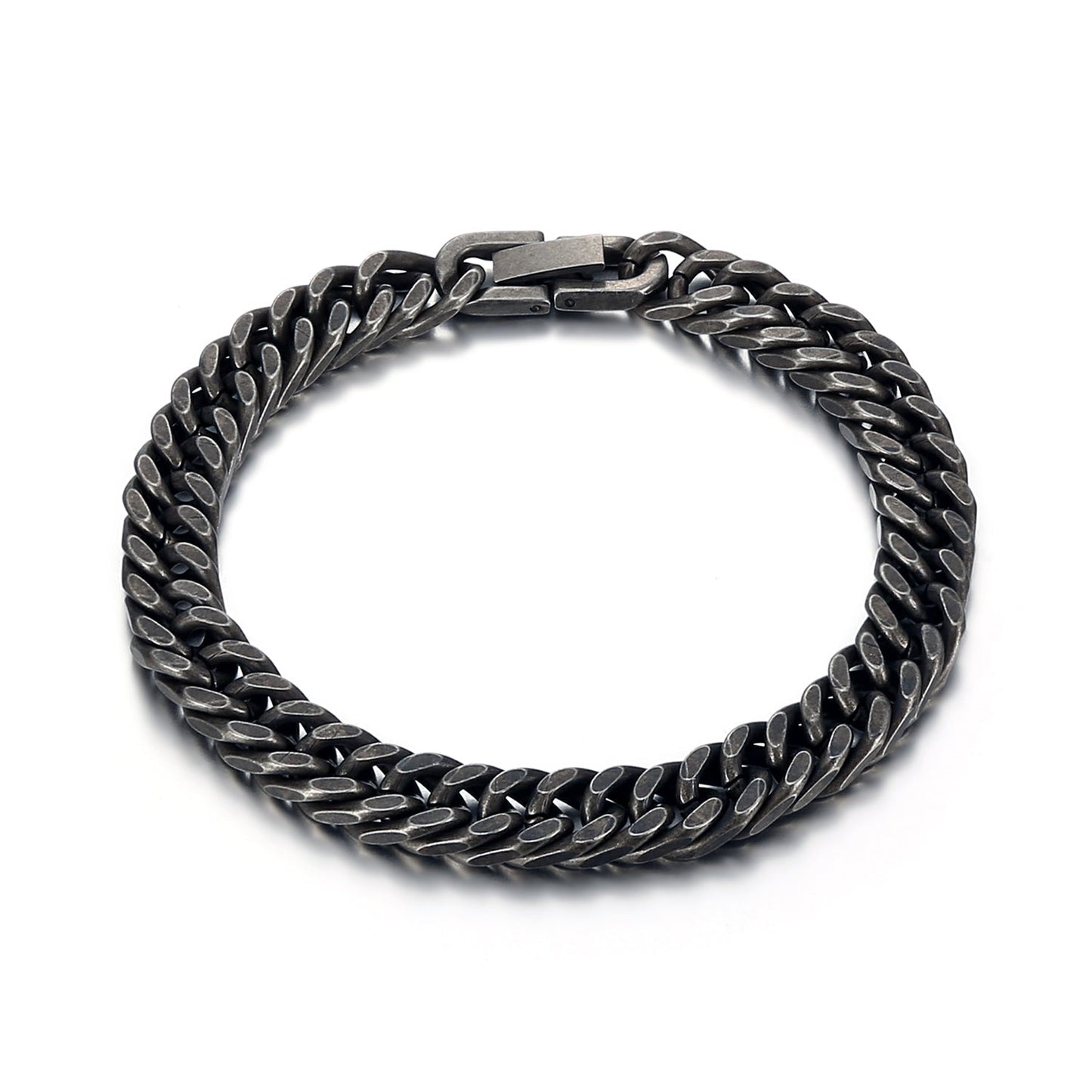 Handcrafted Stainless Steel Basilisk Weave Bracelet