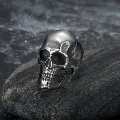 Handcrafted Stainless Steel Skull Ring