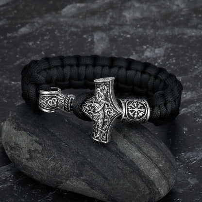 Paracord Mjolnir Bracelet