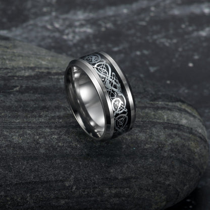 Dragon Scale Wedding Band