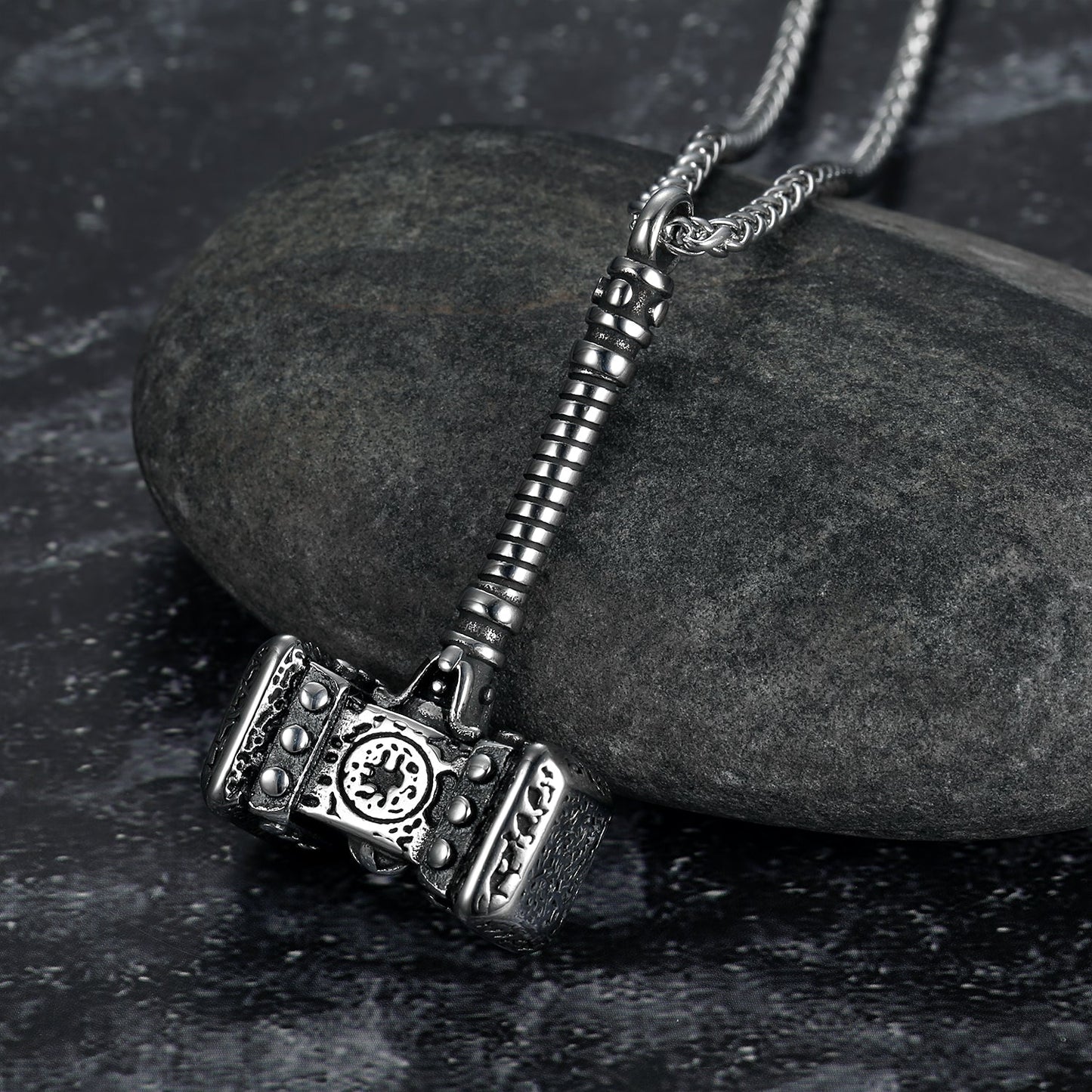 Viking Mjolnir or Thor's Hammer Necklace