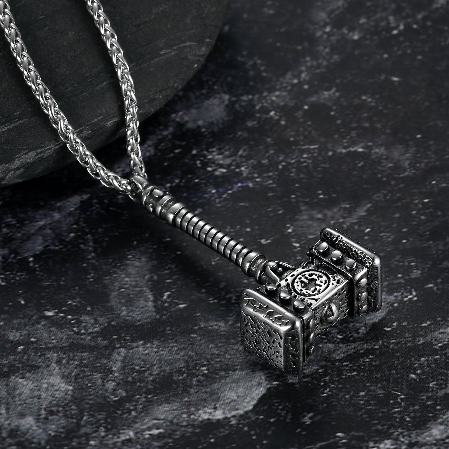 Viking Mjolnir or Thor's Hammer Necklace