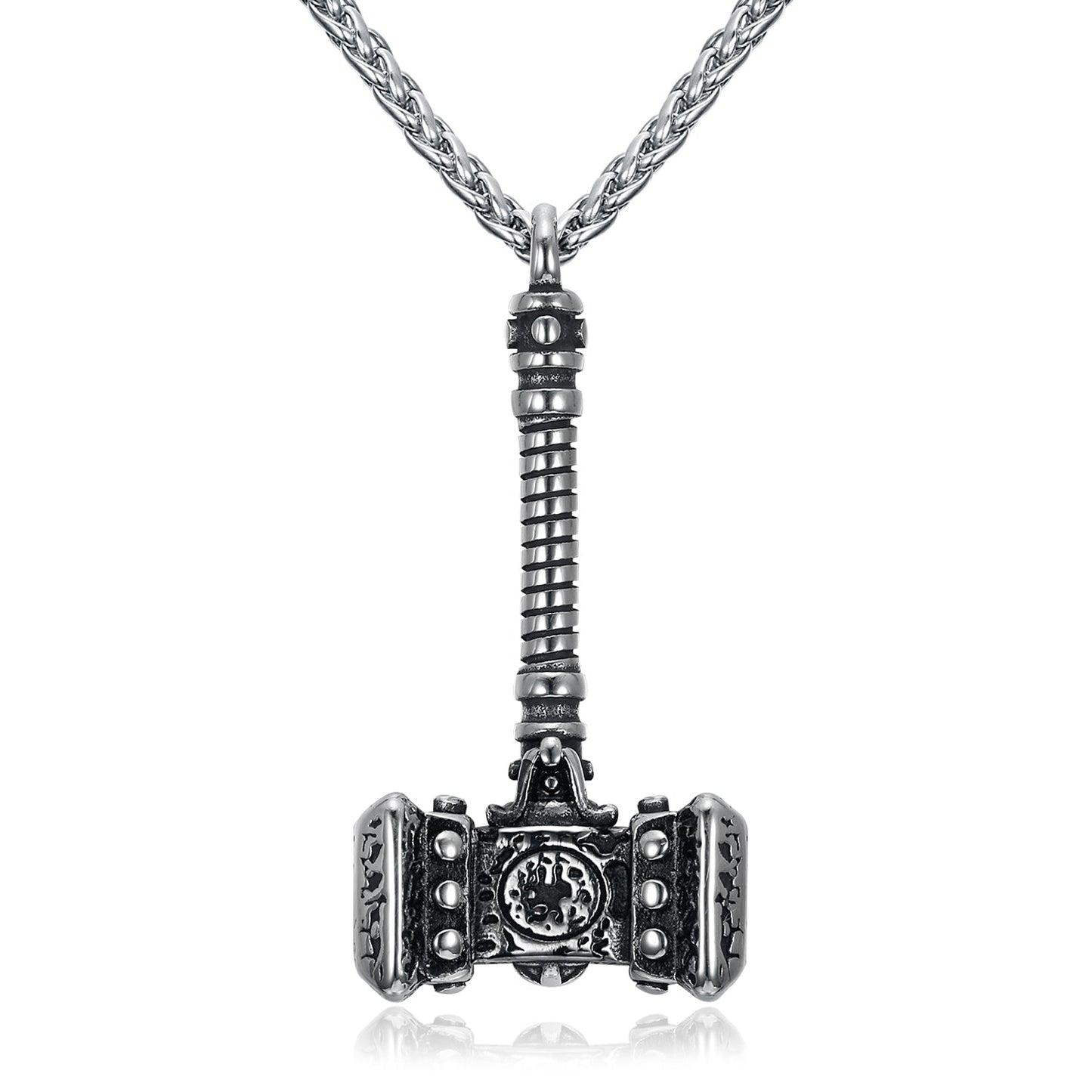 Viking Mjolnir or Thor's Hammer Necklace