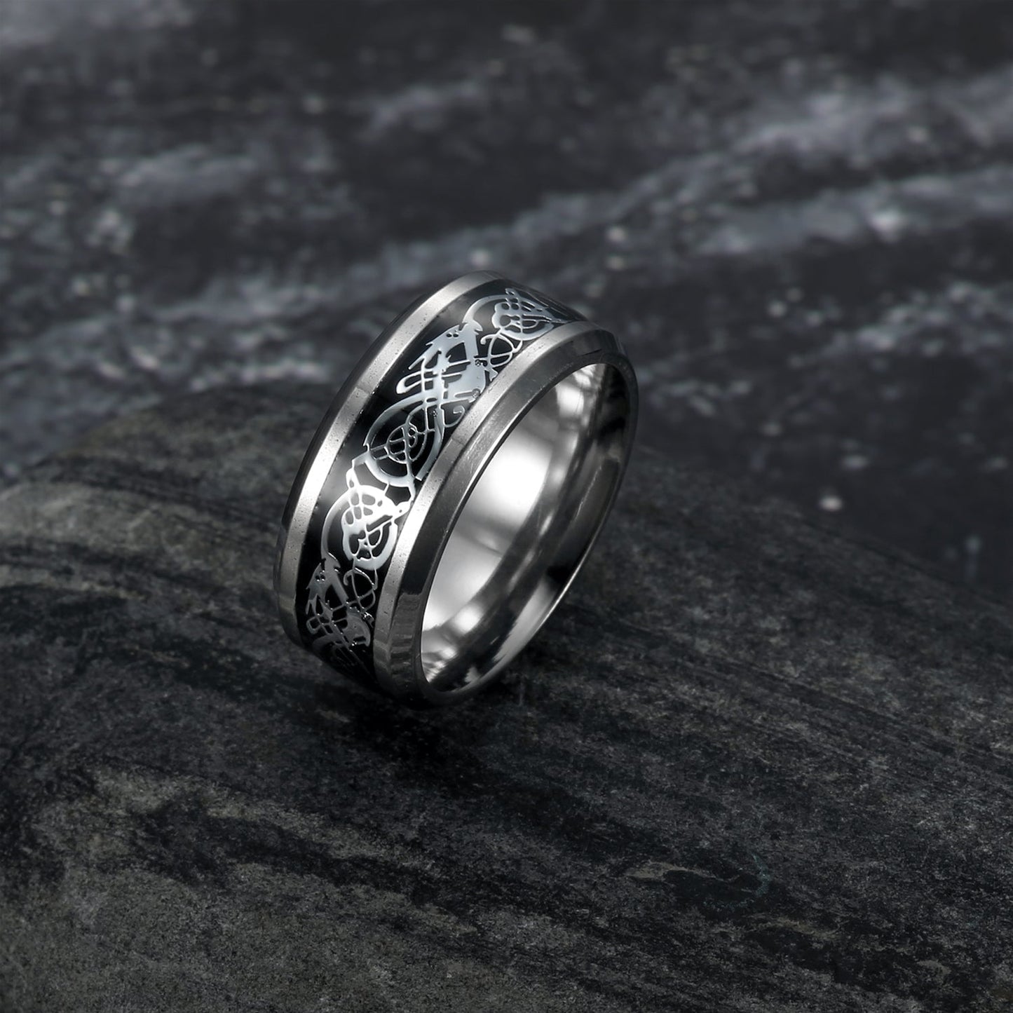 Dragon Scale Wedding Band