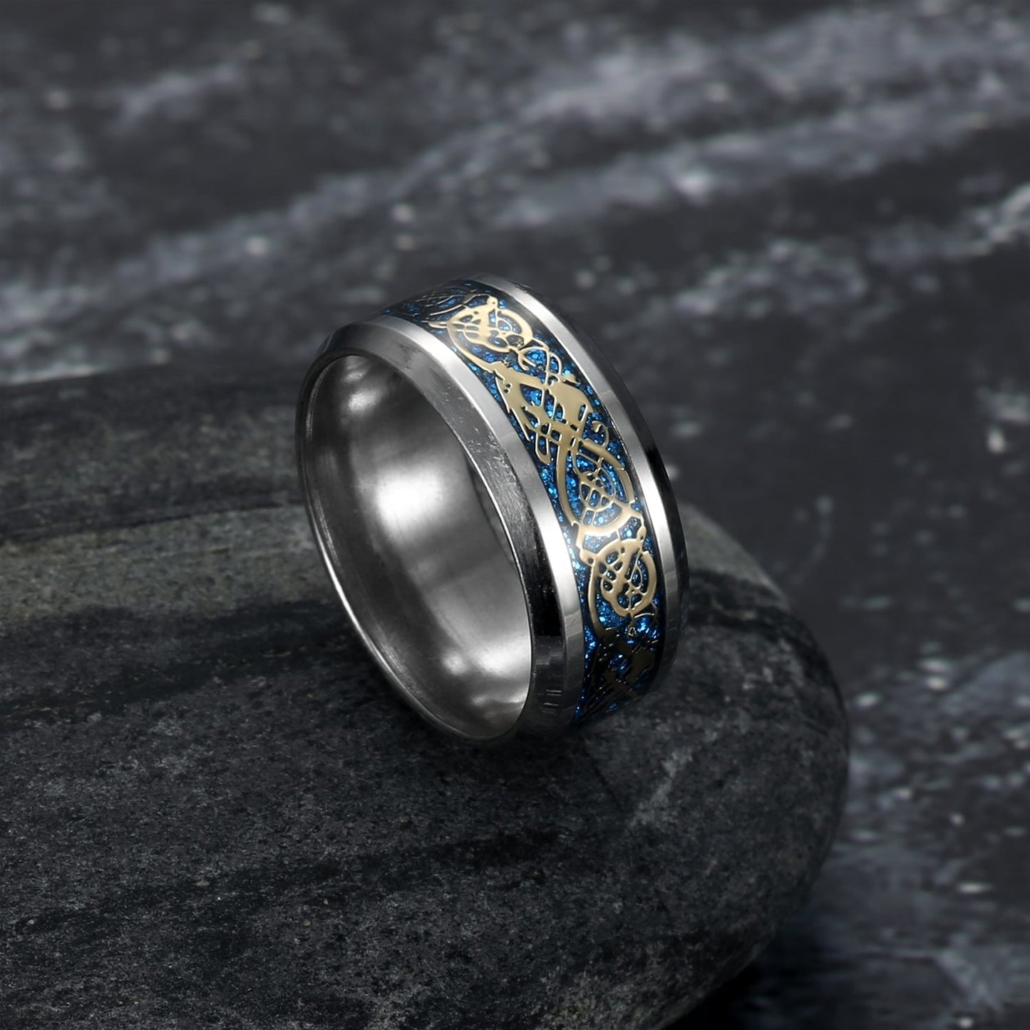 Dragon Scale Wedding Band