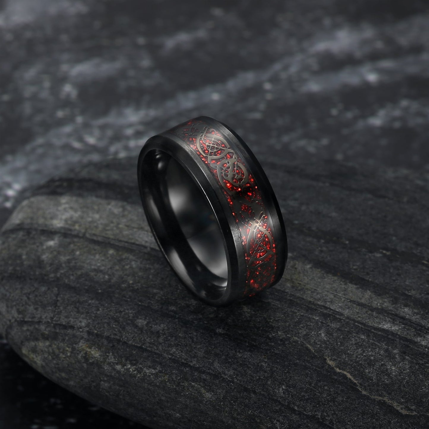 Dragon Scale Wedding Band