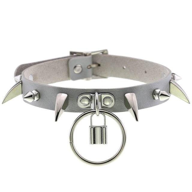 Locked Up Choker Necklace