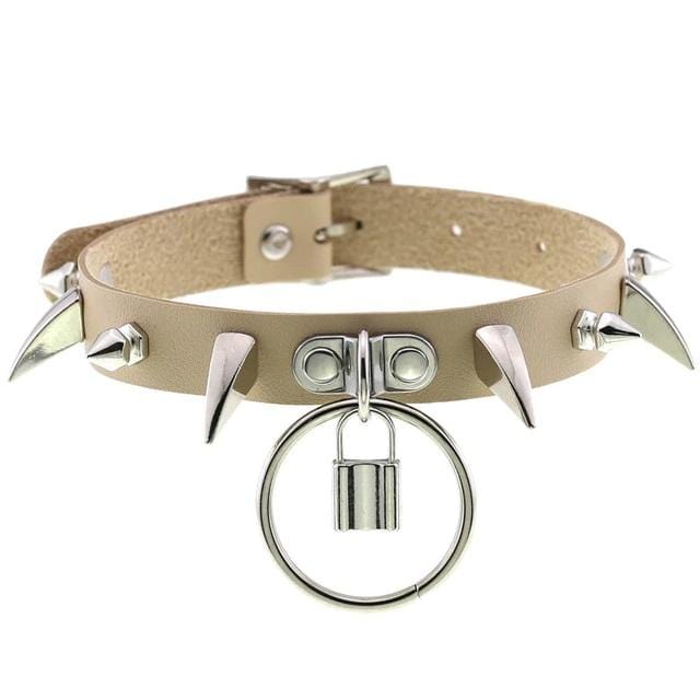 Locked Up Choker Necklace