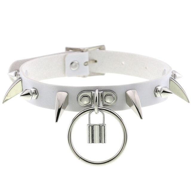 Locked Up Choker Necklace