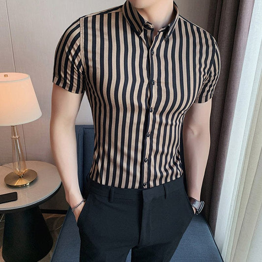 Korean Style Summer New Skinny Shirts