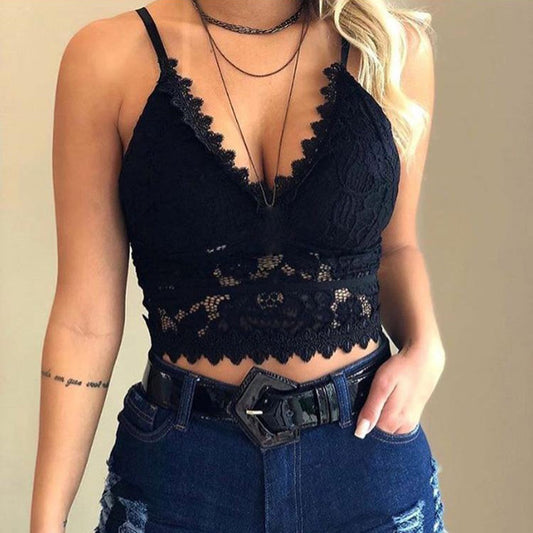 Mesh Lace Women Top