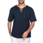 Egyptian Linen Summer Stringed Shirt