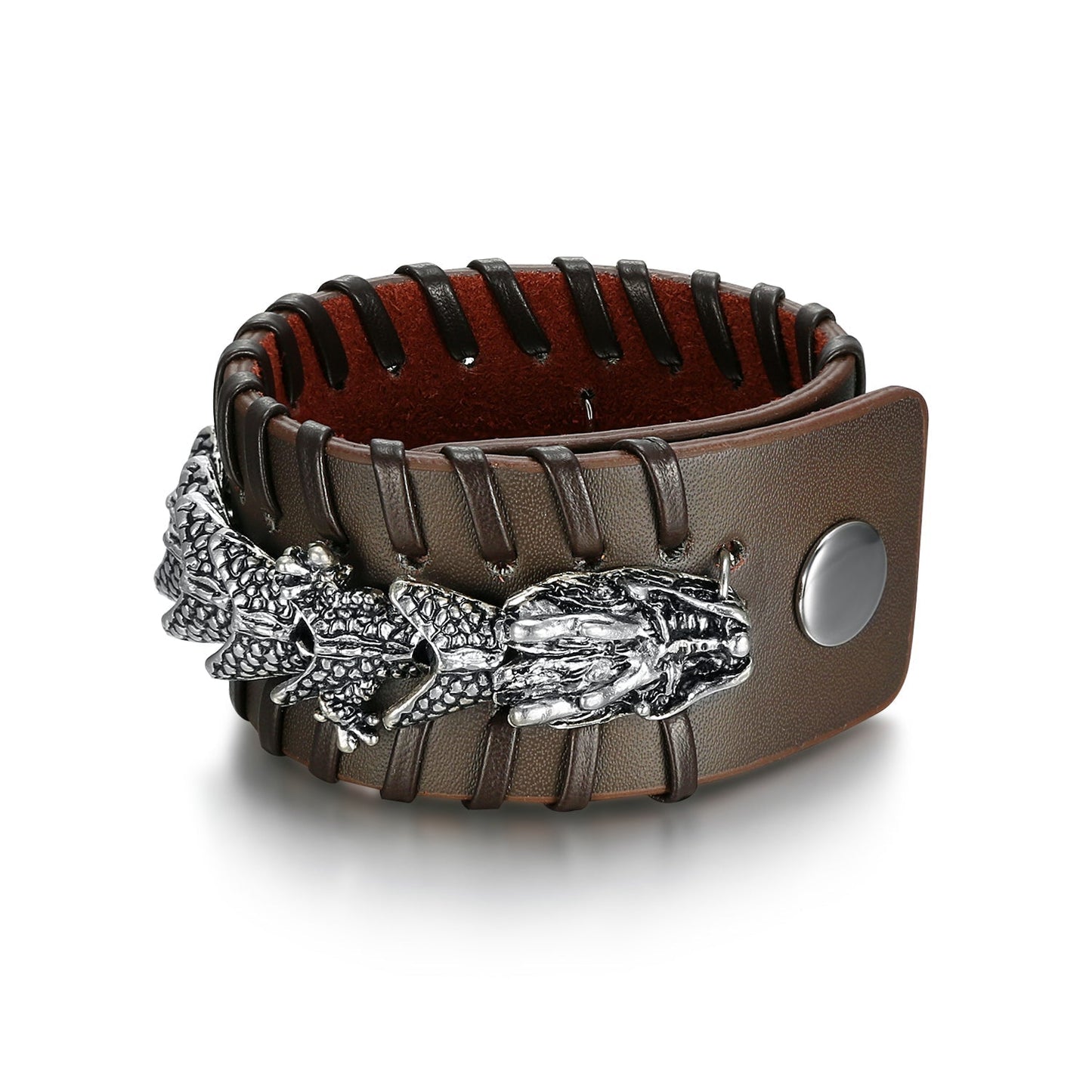 Leather Basilisk Cuff