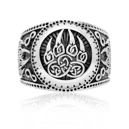 925 Sterling Silver Veles Signet Ring