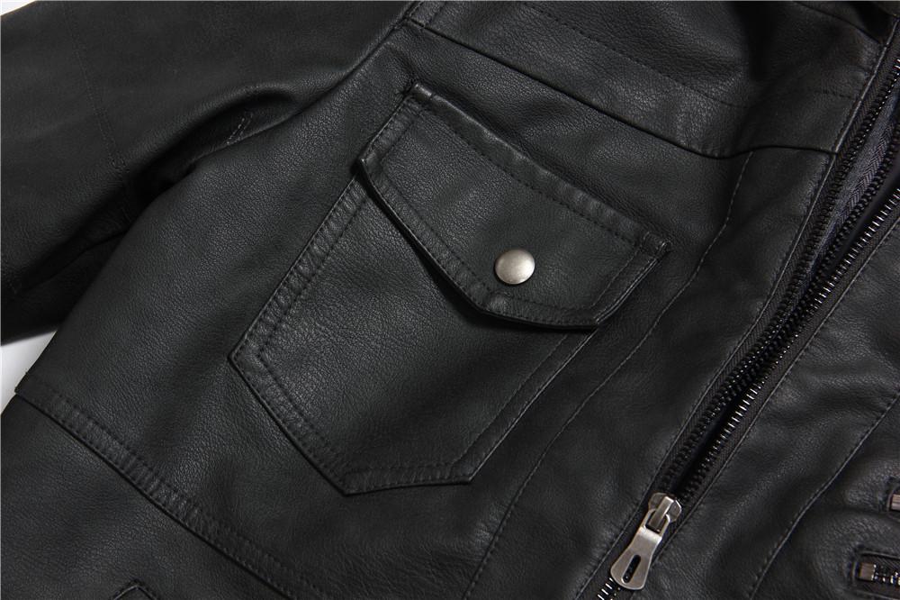 Hooded Vindictation Leather Jacket