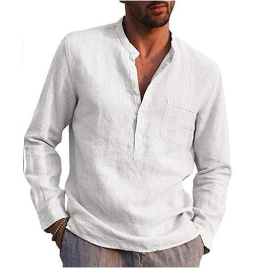 Egyptian Linen Dinner Shirt