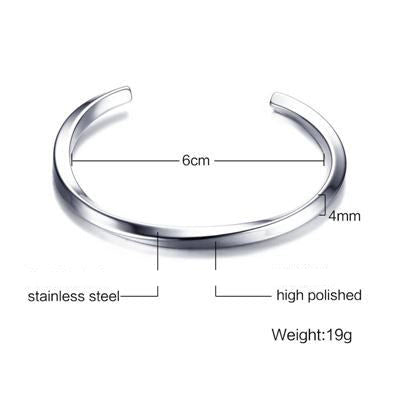 Twist Mobius Bangle