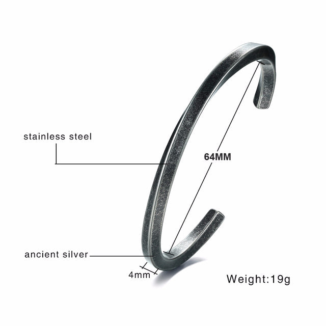 Twist Mobius Bangle