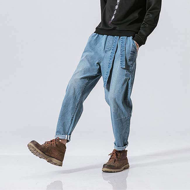 Oleno Harem Denim Pants