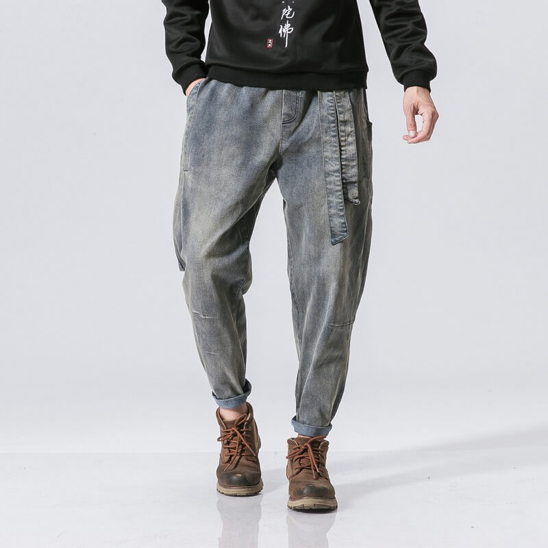 Oleno Harem Denim Pants