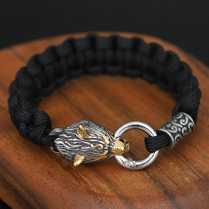 Celtic Wolf Bracelet