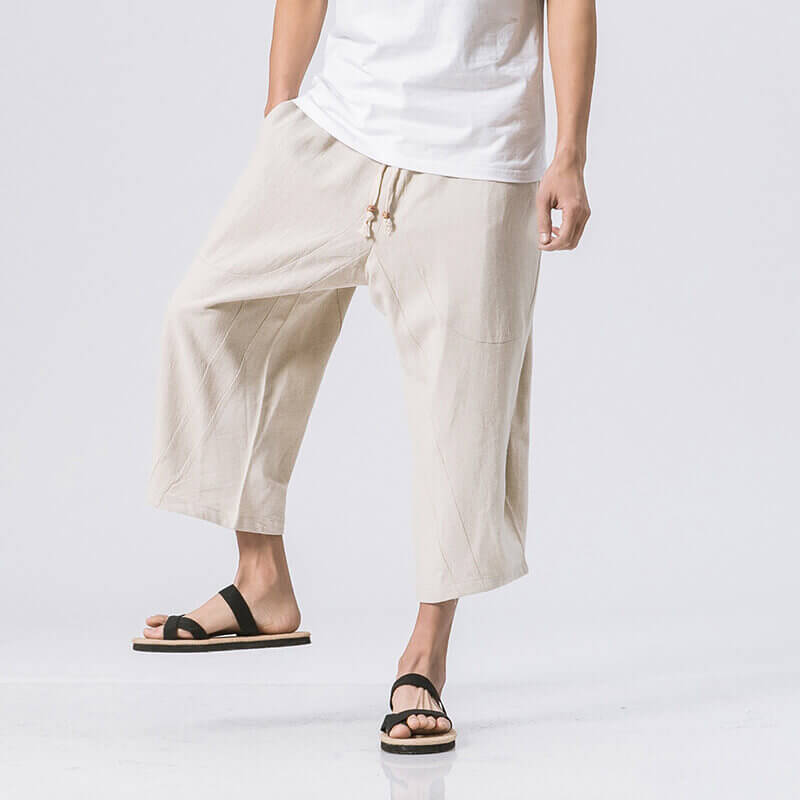 DESHIMASU CROPPED PANTS