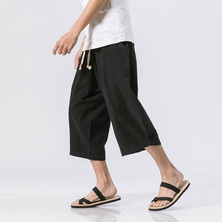 DESHIMASU CROPPED PANTS