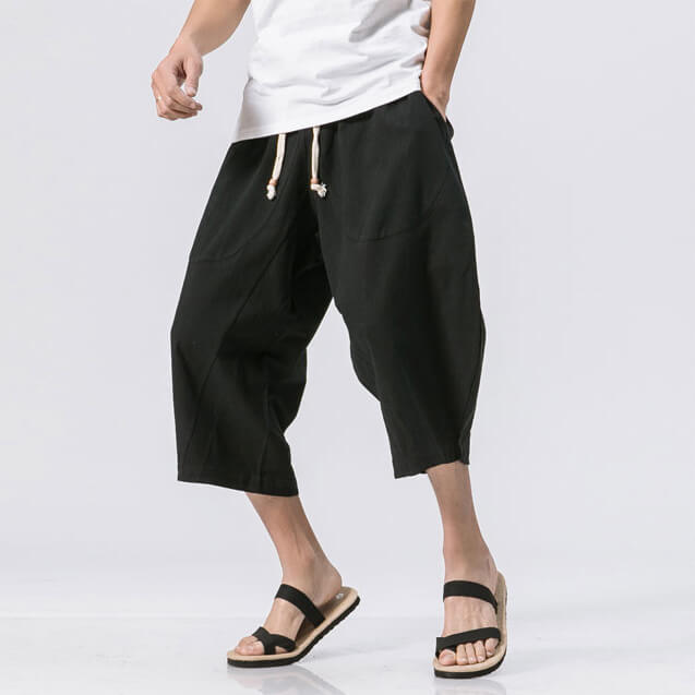 DESHIMASU CROPPED PANTS