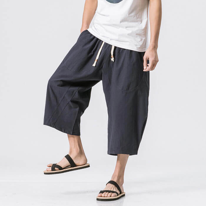 DESHIMASU CROPPED PANTS