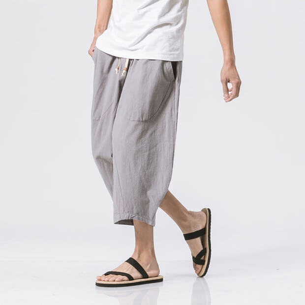 DESHIMASU CROPPED PANTS