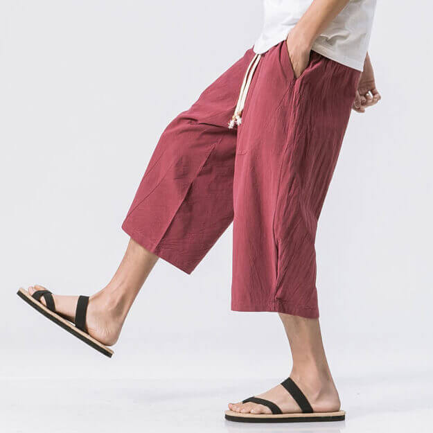 DESHIMASU CROPPED PANTS