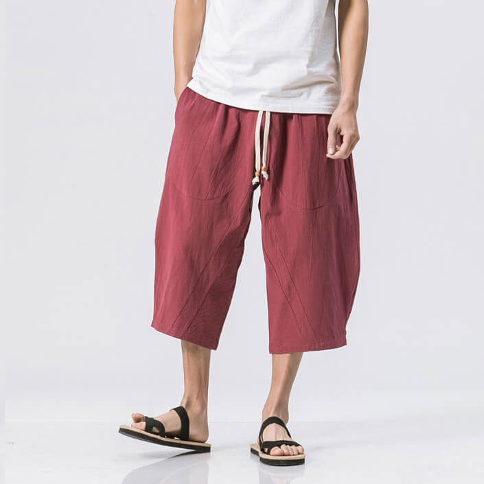 DESHIMASU CROPPED PANTS