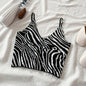 Zebra-print Top