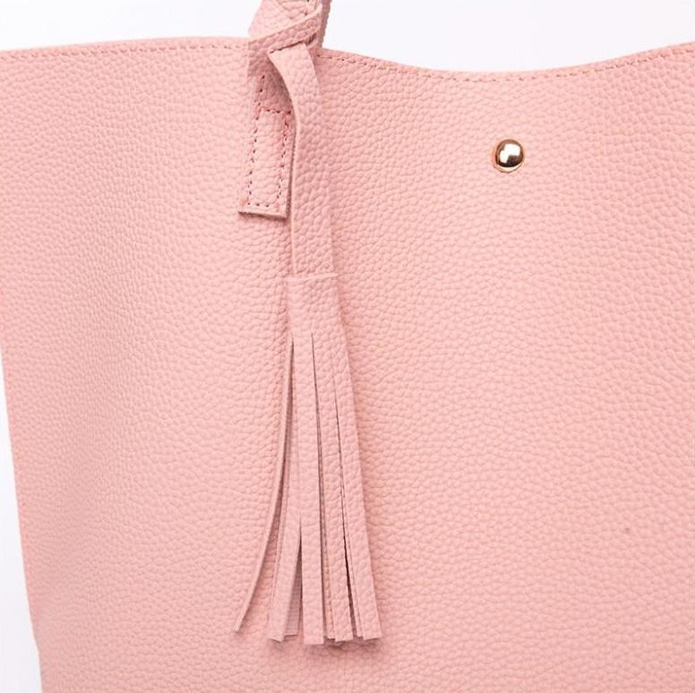 Simple Pink Tote Bag