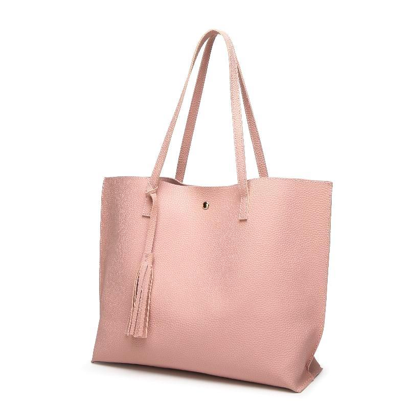 Simple Pink Tote Bag