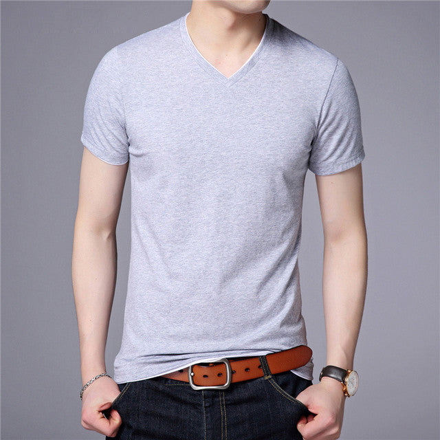 Casual V-Neck T-Shirt