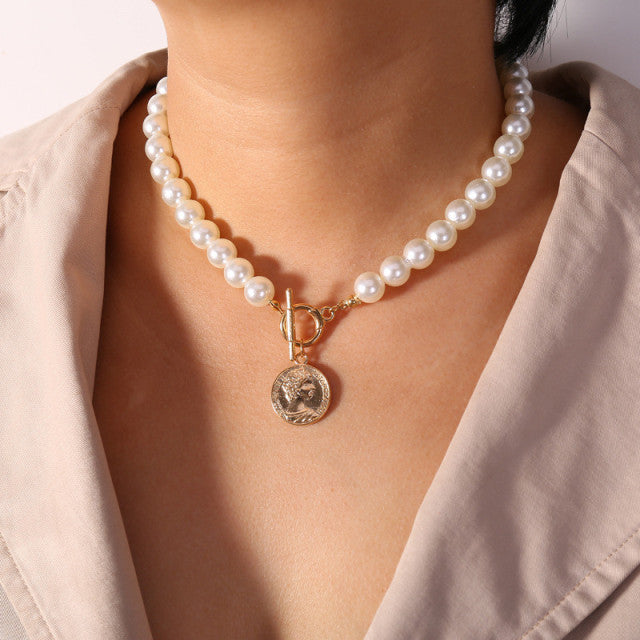 Heart of Pearls Necklace