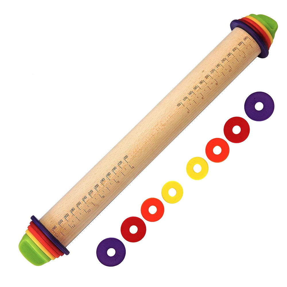 Multi-Functional Adjustable Rolling Pin