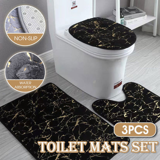 Bathroom Toilet Mats Set