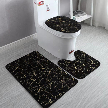 Bathroom Toilet Mats Set