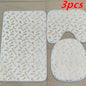 Bathroom Toilet Mats Set