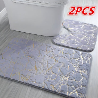 Bathroom Toilet Mats Set