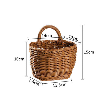 Wall Hanging Woven Basket