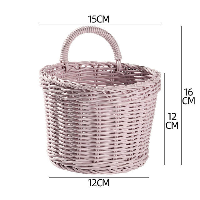 Wall Hanging Woven Basket