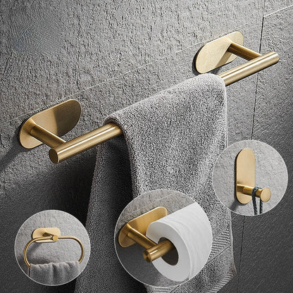 Self-adhesive Towel Bar Holder