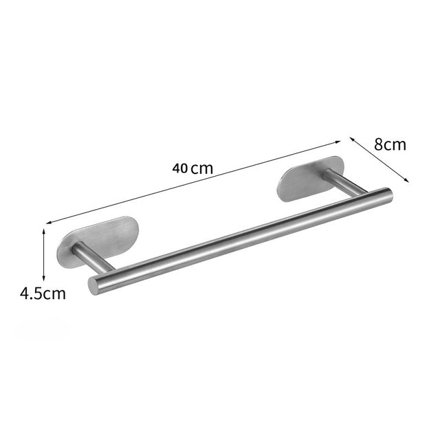 Self-adhesive Towel Bar Holder