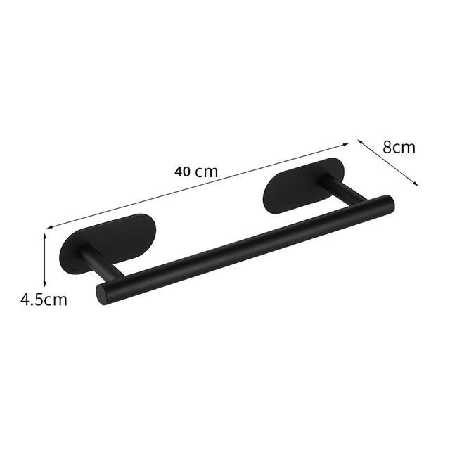 Self-adhesive Towel Bar Holder